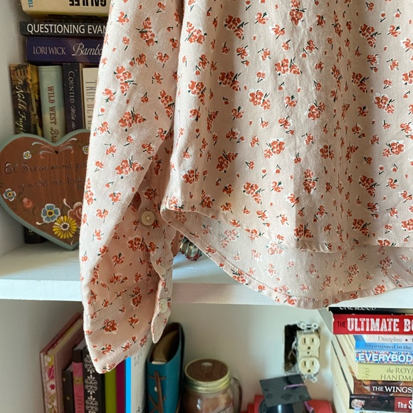 Madewell | Shrunken Ex-Boyfriend Shirt In Baby’s Breath - Picture 5 of 13